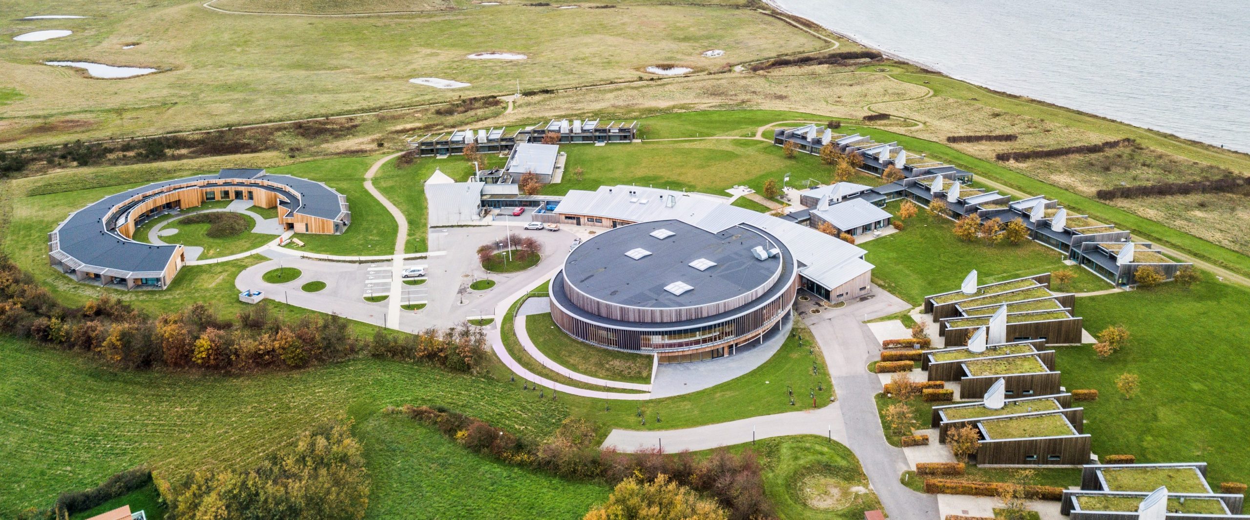 Luftbillede af Musholm